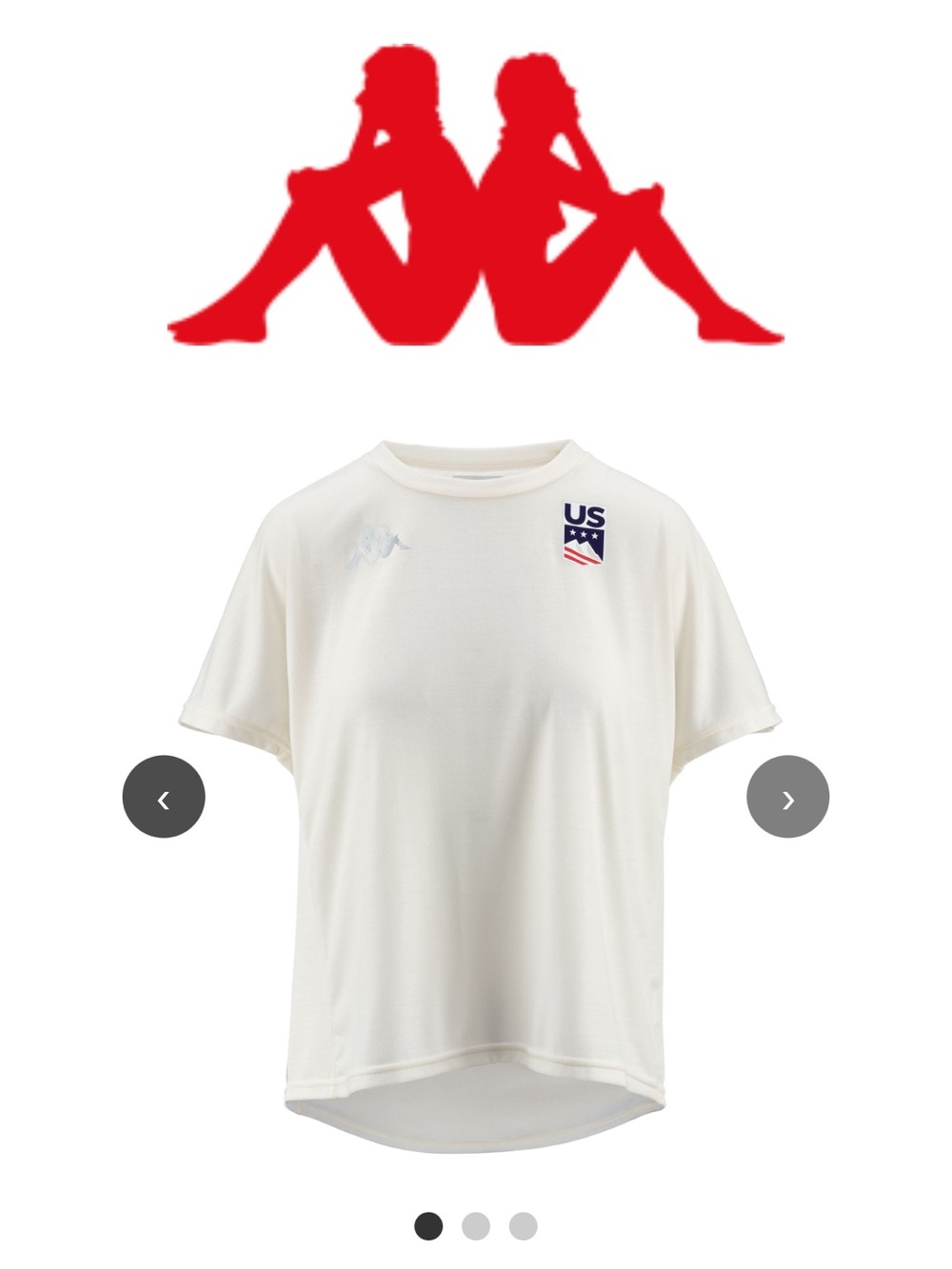 Kappa Cream US Ski & Snowboard Teams Shirt